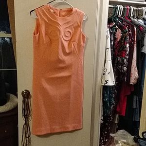 Peach Vintage Dress